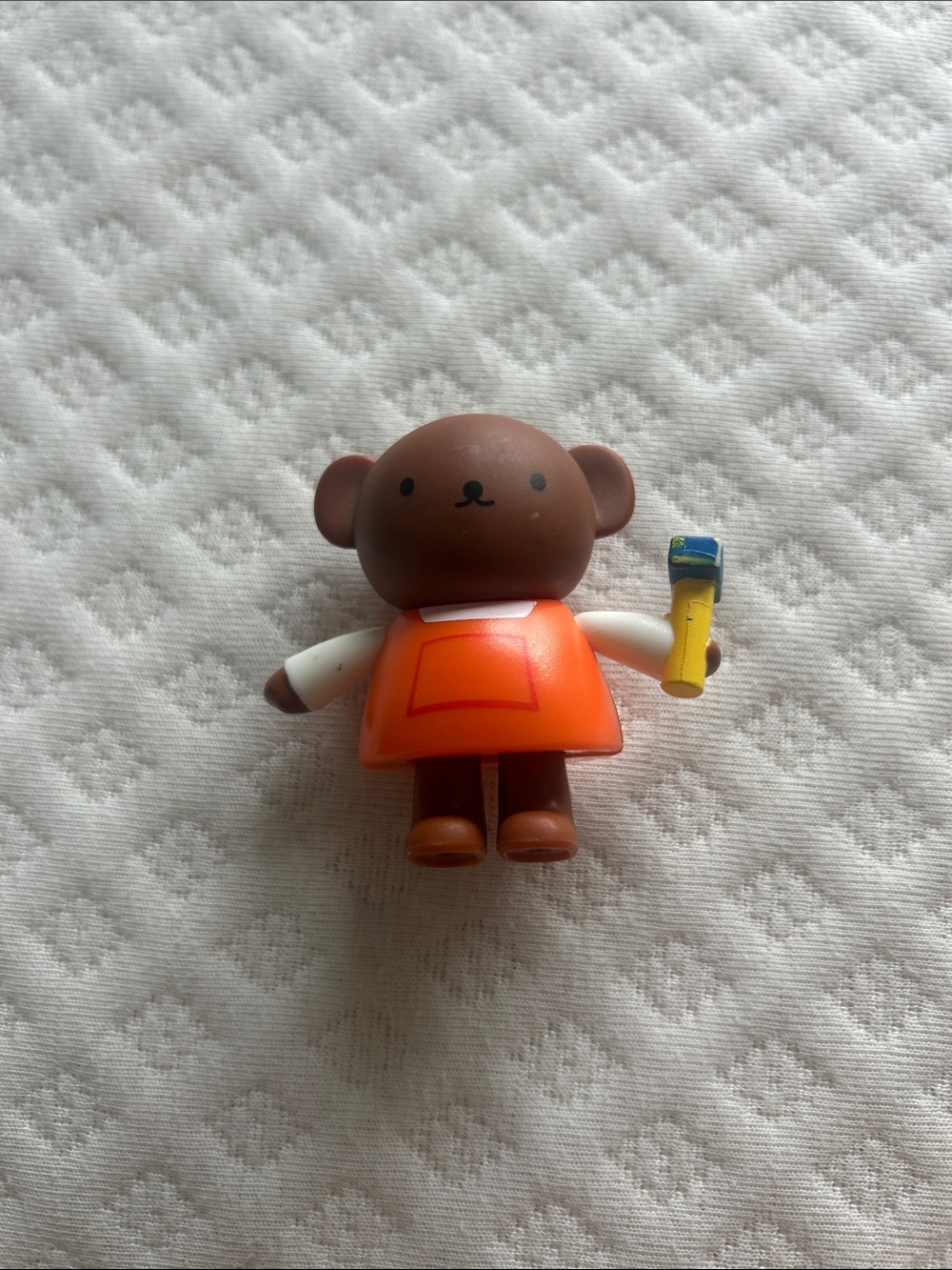 Jazwares figure of Boris the Bear from Miffy's Adventures: Big and Small